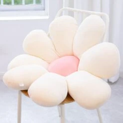 Pastel Daisy Cushion -Kawaii Store kawaiies plushies plush softtoy pastel daisy cushion home decor 404087