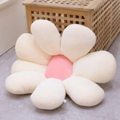 Pastel Daisy Cushion -Kawaii Store kawaiies plushies plush softtoy pastel daisy cushion home decor 686519