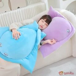 Pastel Purple Blue Stingray Plushies -Kawaii Store kawaiies plushies plush softtoy pastel purple blue stingray plushies soft toy 163301