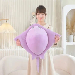 Pastel Purple Blue Stingray Plushies -Kawaii Store kawaiies plushies plush softtoy pastel purple blue stingray plushies soft toy 673436
