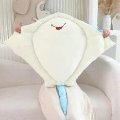 Pastel Purple Blue Stingray Plushies -Kawaii Store kawaiies plushies plush softtoy pastel purple blue stingray plushies soft toy 697920