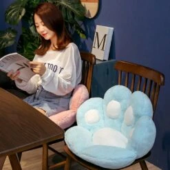 Kawaii Cute Pastel Paw Seat Cushions -Kawaii Store kawaiies plushies plush softtoy paw seat pillow new accessories 601090