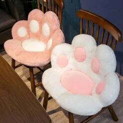 Kawaii Cute Pastel Paw Seat Cushions -Kawaii Store kawaiies plushies plush softtoy paw seat pillow new accessories 798896