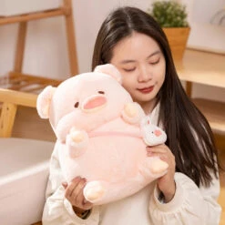 Peaches The Kawaii Pig Plushie 14 Peaches The Kawaii Pig Plushie -Kawaii Store kawaiies plushies plush softtoy peaches the kawaii pig plushie soft toy 577607