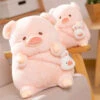 Peaches The Kawaii Pig Plushie -Kawaii Store kawaiies plushies plush softtoy peaches the kawaii pig plushie soft toy 872734