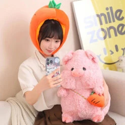 Perfect Piggy Vegetable Cosplay Plush -Kawaii Store kawaiies plushies plush softtoy perfect piggy vegetable cosplay plush soft toy 394127