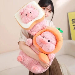 Perfect Piggy Vegetable Cosplay Plush -Kawaii Store kawaiies plushies plush softtoy perfect piggy vegetable cosplay plush soft toy 648340