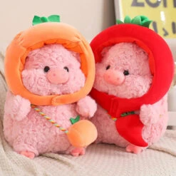 Perfect Piggy Vegetable Cosplay Plush -Kawaii Store kawaiies plushies plush softtoy perfect piggy vegetable cosplay plush soft toy 974477
