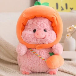Perfect Piggy Vegetable Cosplay Plush -Kawaii Store kawaiies plushies plush softtoy perfect piggy vegetable cosplay plush soft toy pumpkin 32cm 990087