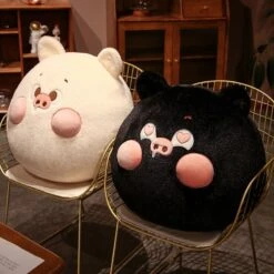 Perky Pigs Ball Plushie -Kawaii Store kawaiies plushies plush softtoy perky pigs ball plushie soft toy 368238
