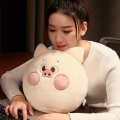 Perky Pigs Ball Plushie -Kawaii Store kawaiies plushies plush softtoy perky pigs ball plushie soft toy 716155