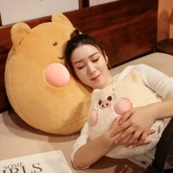 Perky Pigs Ball Plushie -Kawaii Store kawaiies plushies plush softtoy perky pigs ball plushie soft toy 822127