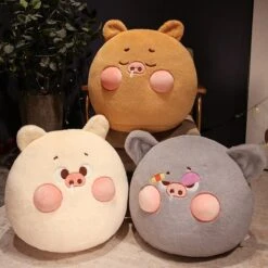 Perky Pigs Ball Plushie -Kawaii Store kawaiies plushies plush softtoy perky pigs ball plushie soft toy 933808