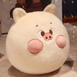Perky Pigs Ball Plushie -Kawaii Store kawaiies plushies plush softtoy perky pigs ball plushie soft toy pink 12in 30cm 478866
