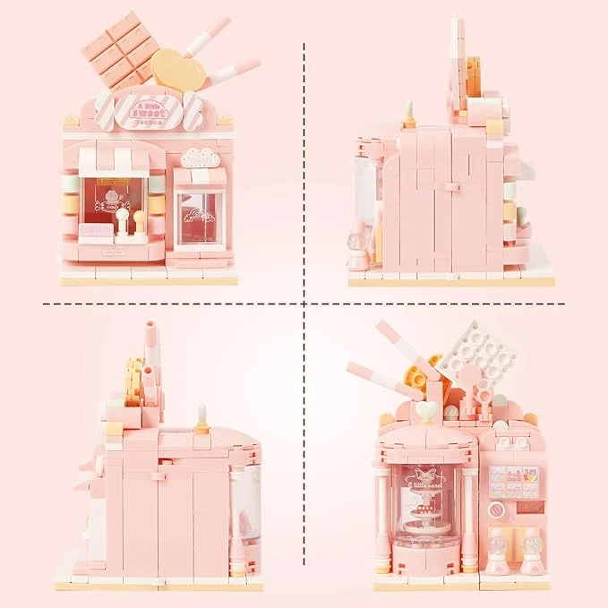 Pet Candy Bakery Book Folding Micro City Building Sets 15 Pet Candy Bakery Book Folding Micro City Building Sets - Image 13