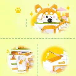 Pet Candy Bakery Book Folding Micro City Building Sets 41 Pet Candy Bakery Book Folding Micro City Building Sets -Kawaii Store kawaiies plushies plush softtoy pet candy bakery book folding micro city building sets build it 993268