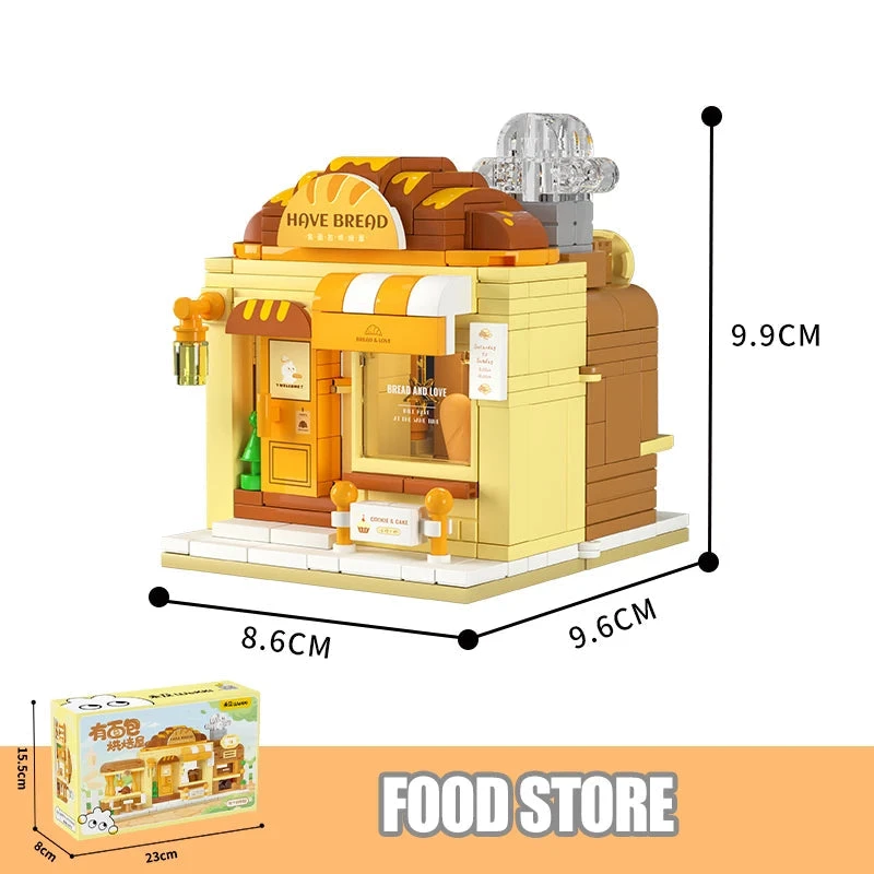 Pet Candy Bakery Book Folding Micro City Building Sets 9 Pet Candy Bakery Book Folding Micro City Building Sets - Image 7