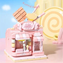 Pet Candy Bakery Book Folding Micro City Building Sets 31 Pet Candy Bakery Book Folding Micro City Building Sets -Kawaii Store kawaiies plushies plush softtoy pet candy bakery book folding micro city building sets build it candy no box 687149