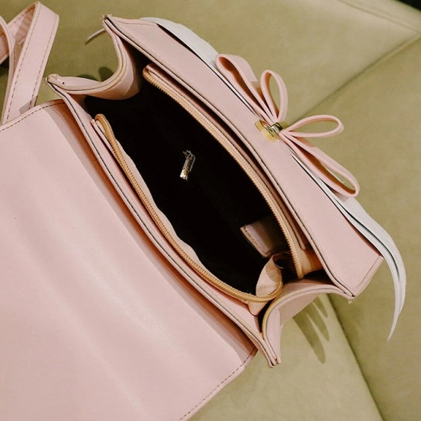 Apparel Pink Angel Wings Shoulder Bag Hand Bag 21 Apparel Pink Angel Wings Shoulder Bag Hand Bag - Image 19