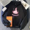 Apparel Pink Chilling Axolotl Unisex Hoodies -Kawaii Store kawaiies plushies plush softtoy pink chilling axolotl unisex hoodies hoodies black xs 204925