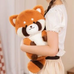 Pippin The Lovely Cute Red Panda Plush -Kawaii Store kawaiies plushies plush softtoy pippin the lovely cute red panda plush new soft toy 895114