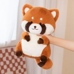 Pippin The Lovely Cute Red Panda Plush -Kawaii Store kawaiies plushies plush softtoy pippin the lovely cute red panda plush new soft toy 897665