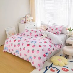 Playful Panda Bedding Set -Kawaii Store kawaiies plushies plush softtoy playful panda bedding set bedding sets 161599