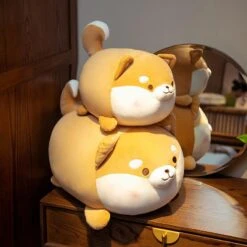 Plumpy Blushing Shiba -Kawaii Store kawaiies plushies plush softtoy plumpy blushing shiba new soft toy 569184