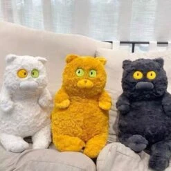 Poe & Friends Cat Family Plushies 25 Poe & Friends Cat Family Plushies -Kawaii Store kawaiies plushies plush softtoy poe friends cat family plushies new soft toy 913364