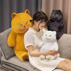 Poe The Grumpy Cat Plushie 33 Poe The Grumpy Cat Plushie -Kawaii Store kawaiies plushies plush softtoy poe the grumpy cat plushie soft toy 624726