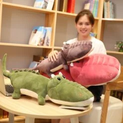 Poppy The Prehistoric Purussaurus Crocodile Plushie -Kawaii Store kawaiies plushies plush softtoy poppy the prehistoric purussaurus crocodile plushie new soft toy 186411