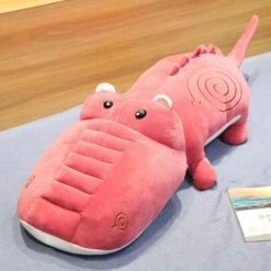 Poppy The Prehistoric Purussaurus Crocodile Plushie -Kawaii Store kawaiies plushies plush softtoy poppy the prehistoric purussaurus crocodile plushie new soft toy 31in 80cm pinky 183201