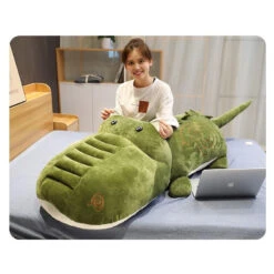 Poppy The Prehistoric Purussaurus Crocodile Plushie -Kawaii Store kawaiies plushies plush softtoy poppy the prehistoric purussaurus crocodile plushie new soft toy 461717