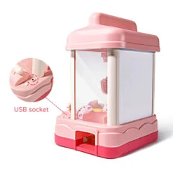 Prize Claw Bunny & Bear Mini Claw Machine -Kawaii Store kawaiies plushies plush softtoy prize claw bunny bear mini claw machine new toys 998148