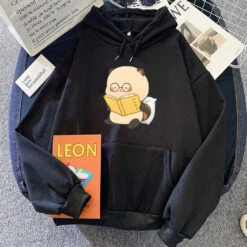 Apparel Raccoon Reading Book Unisex Hoodie