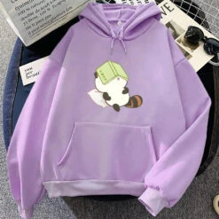 Apparel Raccoon Sleeping And Studying Unisex Hoodies -Kawaii Store kawaiies plushies plush softtoy raccoon sleeping and studying unisex hoodies apparel purple xs 382125