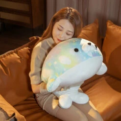 Rainbow Galaxy Seal Plushies 13 Rainbow Galaxy Seal Plushies -Kawaii Store kawaiies plushies plush softtoy rainbow galaxy seal plushies new soft toy 304834