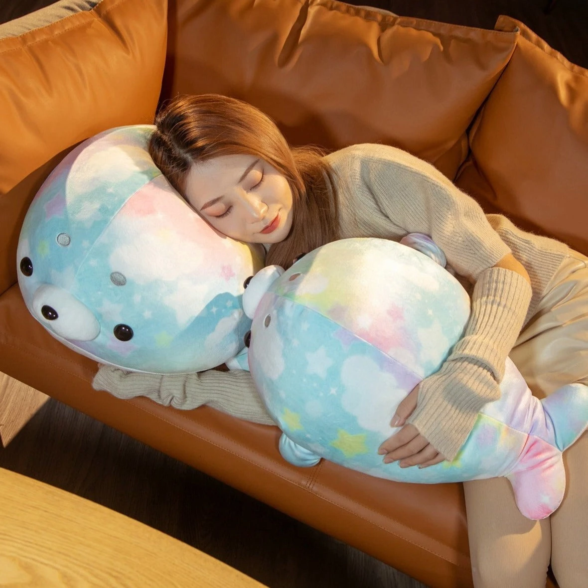 Rainbow Galaxy Seal Plushies 8 Rainbow Galaxy Seal Plushies - Image 6