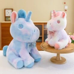 Rainbow Galaxy Unicorn Plushie Collection -Kawaii Store kawaiies plushies plush softtoy rainbow galaxy unicorn plushie collection new soft toy 223243
