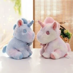 Rainbow Galaxy Unicorn Plushie Collection -Kawaii Store kawaiies plushies plush softtoy rainbow galaxy unicorn plushie collection new soft toy 228188