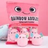 Rainbow Pink Blue Axolotl Candy Bag Plushies -Kawaii Store kawaiies plushies plush softtoy rainbow pink blue axolotl candy bag plushies new soft toy pink 147075