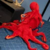 Red Life-like Octopus Plushie -Kawaii Store kawaiies plushies plush softtoy red life like octopus plushie soft toy 127315