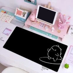 Accessories Ride The Wave With Tato Black Edition Large Mouse Pad