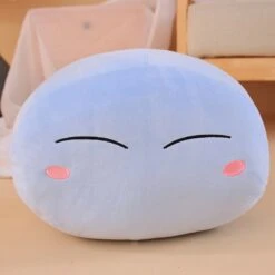 Rimuru Tempest Blue Slime Plushie -Kawaii Store kawaiies plushies plush softtoy rimuru tempest blue slime plushie soft toy blushing 25cm 469058