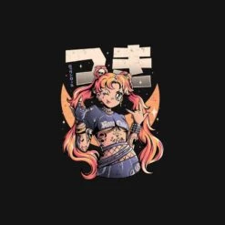 Apparel Rock On Usagi Tsukino Stone Wash Oversized Tee -Kawaii Store kawaiies plushies plush softtoy rock on usagi tsukino stone wash oversized tee tops 460151