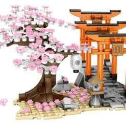 Romantic Japanese Torii Gates Cherry Blossom Trees Building Sets | Special Edition 15 Romantic Japanese Torii Gates Cherry Blossom Trees Building Sets | Special Edition -Kawaii Store kawaiies plushies plush softtoy romantic couple japanese sakura cherry blossom new build it 744895