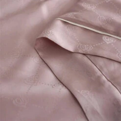 Rose Peach Luxurious Lyocell Jacquard Blanket Set -Kawaii Store kawaiies plushies plush softtoy rose peach luxurious lyocell jacquard blanket set bedding sets 235840