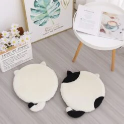 Round Cat Cushion -Kawaii Store kawaiies plushies plush softtoy round cat cushion cushions 730577