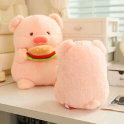 Round Fluffy Chonky Piggy Plushie 20 Round Fluffy Chonky Piggy Plushie -Kawaii Store kawaiies plushies plush softtoy round fluffy chonky piggy plushie soft toy 130216