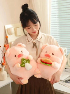 Round Fluffy Chonky Piggy Plushie 27 Round Fluffy Chonky Piggy Plushie -Kawaii Store kawaiies plushies plush softtoy round fluffy chonky piggy plushie soft toy 455586